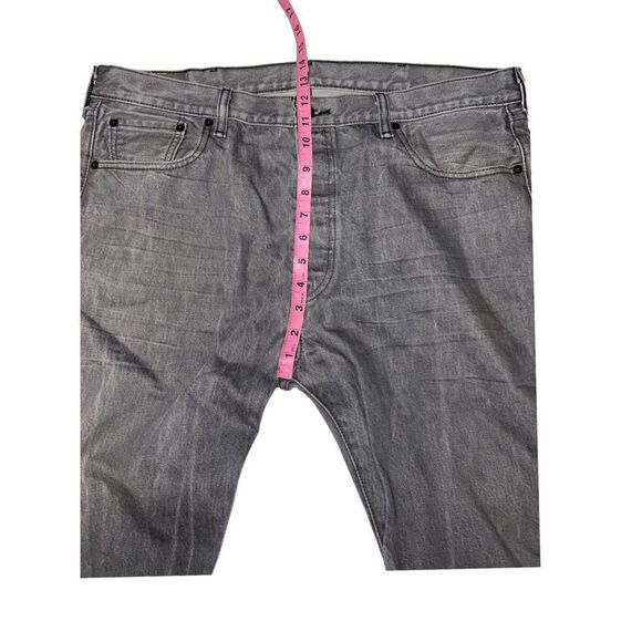 Levi’s 501 Button Fly Marbled Gray Men’s Jeans size 38/30 - Picture 10 of 11